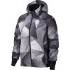 Nike Women's Shield Flash Running Jacket New Black Grey