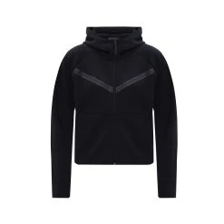 Nike Women's Sportswear Tech Fleece Full-Zip Hoodie Black