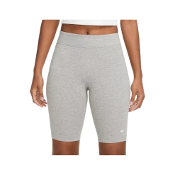 Nike Women's Sportswear Essential Bike Shorts Dark Heather Grey